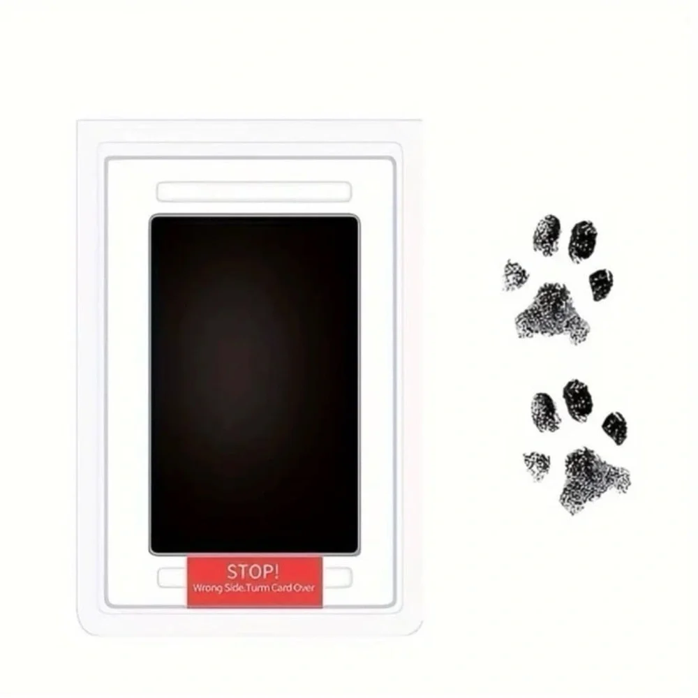 Finger/Pawprint Kit With Ink Pad and Paper Impression Sheets New in Packaging